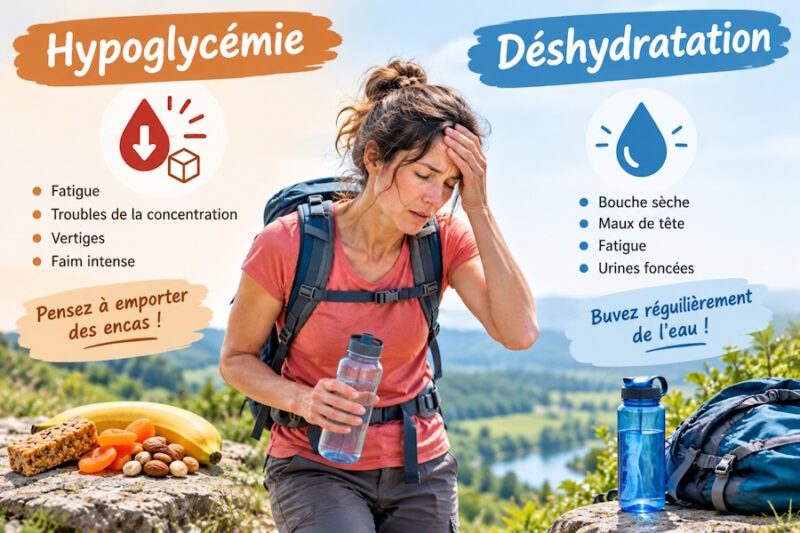 Hypoglycémie / Déshydratation